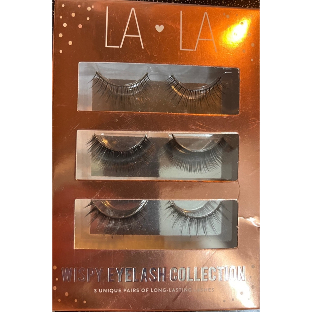 Women's LA LA Eyelashes One Size Black